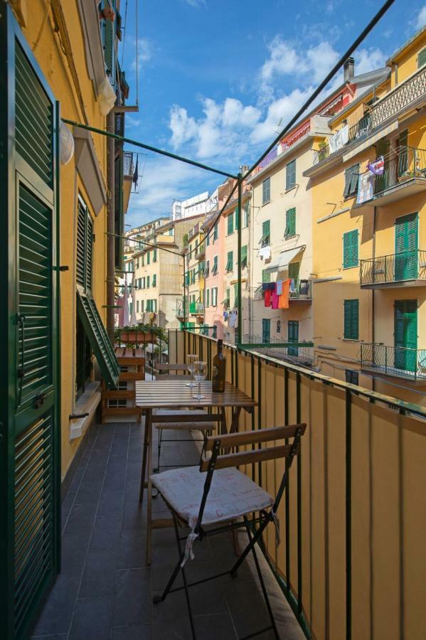 شقة Ca'La Luna - In Centro Con Terrazza ريوماجّوري المظهر الخارجي الصورة